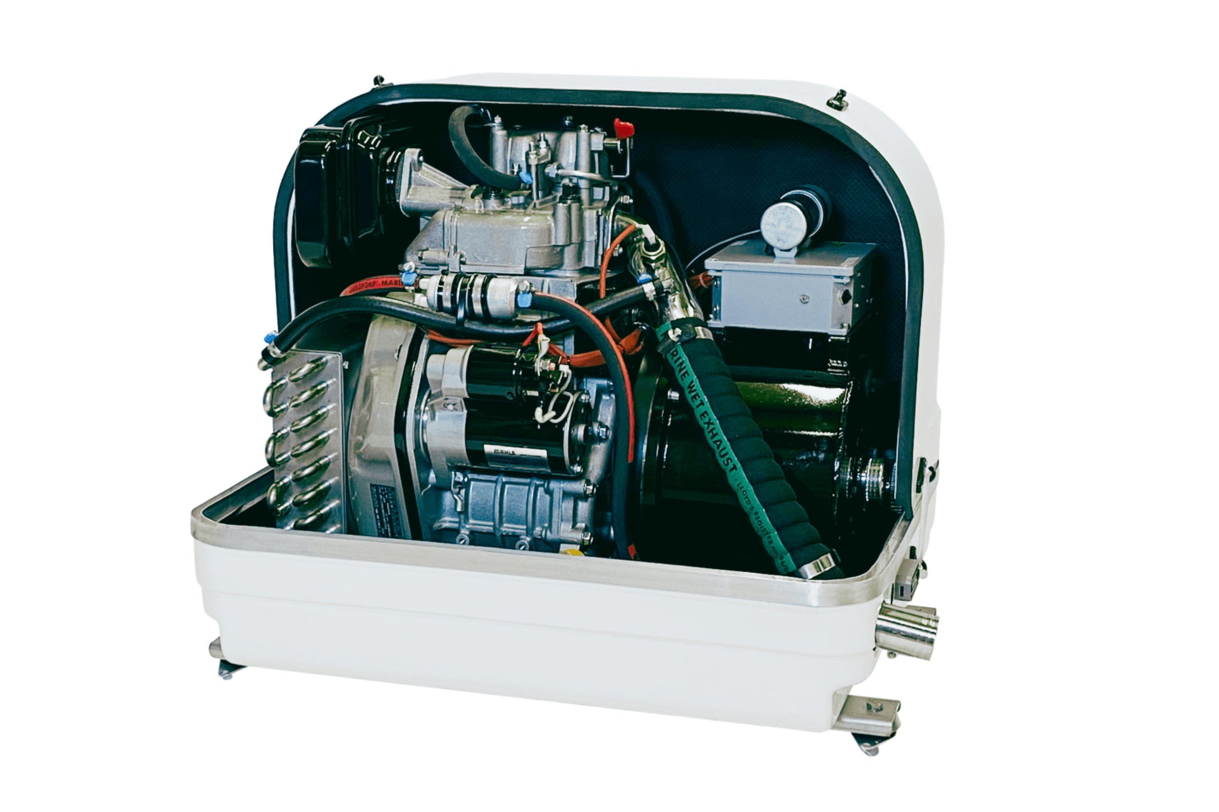 Paguro 5.5 SY marine generator open
